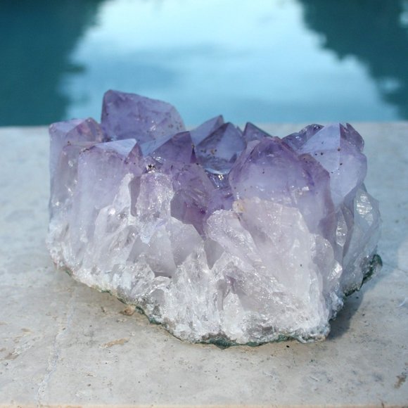 Uruguayan Deep Purple Amethyst Cluster 2.14 LB - Picture 2 of 7